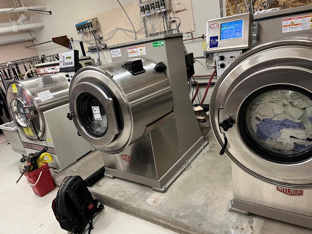 commercial washer and dryer